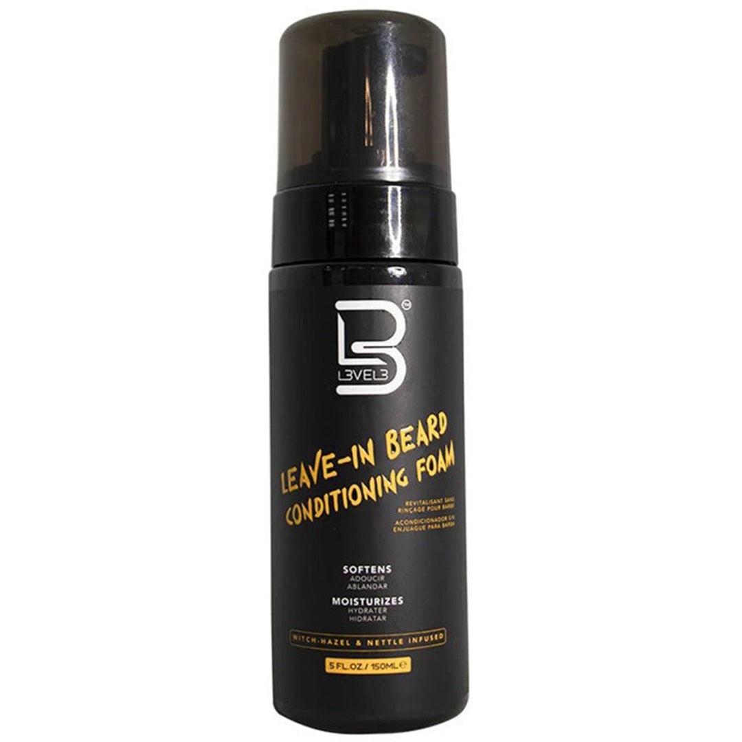L3VEL3 Leave-In Beard Conditioning Foam 150 ML