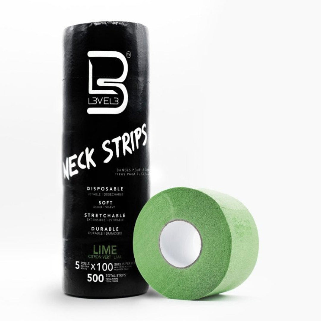 LEVEL3 Neck Strip Roll Lime- 5 Rolls