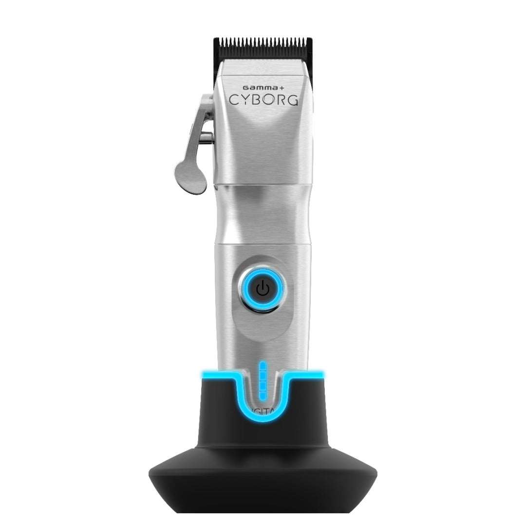 GAMMA+ Cyborg Metal Hair Clipper with Digital Brushless Motor