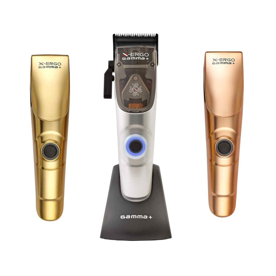 GAMMA+ XErgo Professional Hair Clipper and Ergo Professional Hair Clip