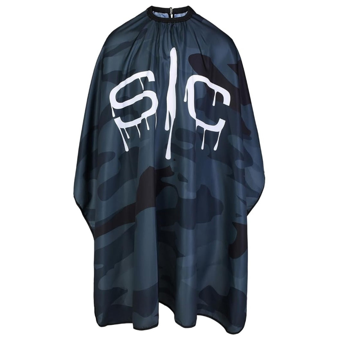 Stylecraft Black Camo  Barber & Stylist Cape