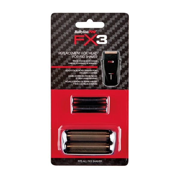 BABYLISSPRO REPLACEMENT FOIL & CUTTER FOR FX3 SHAVER