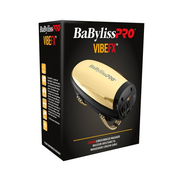 BABYLISSPRO VIBEFX MASSAGER GOLD
