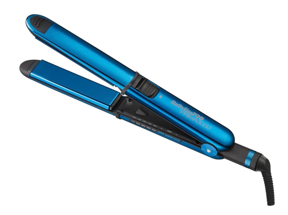 BaBylissPRO Limited Edition Blue Nano Titanium Prima 3000 Iron 1.25"
