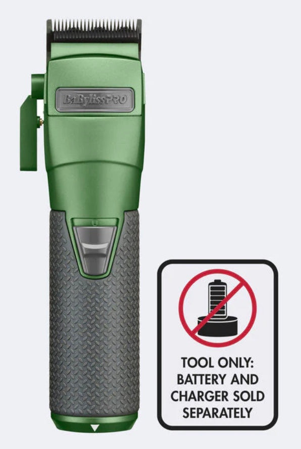 BaBylissPRO FXONE Limited Edition Matte Green Clipper - Tool Only