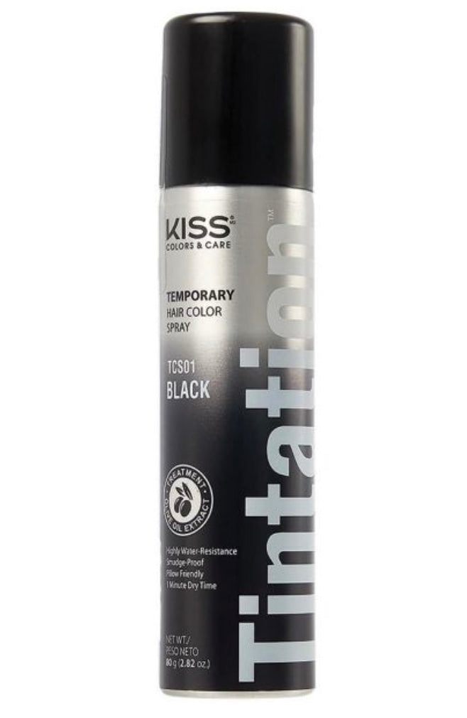 Kiss Tintation Spray - Black 2.82 oz