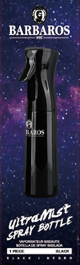 Barbaros Ultra Mist Spray Bottle - Black