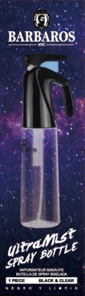 Barbaros Fine Mist Spray Bottle - Clear