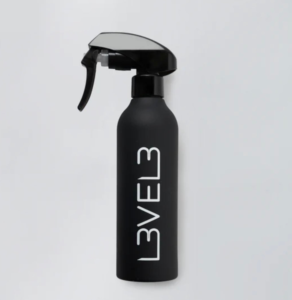 Level 3 Black Spray Bottle