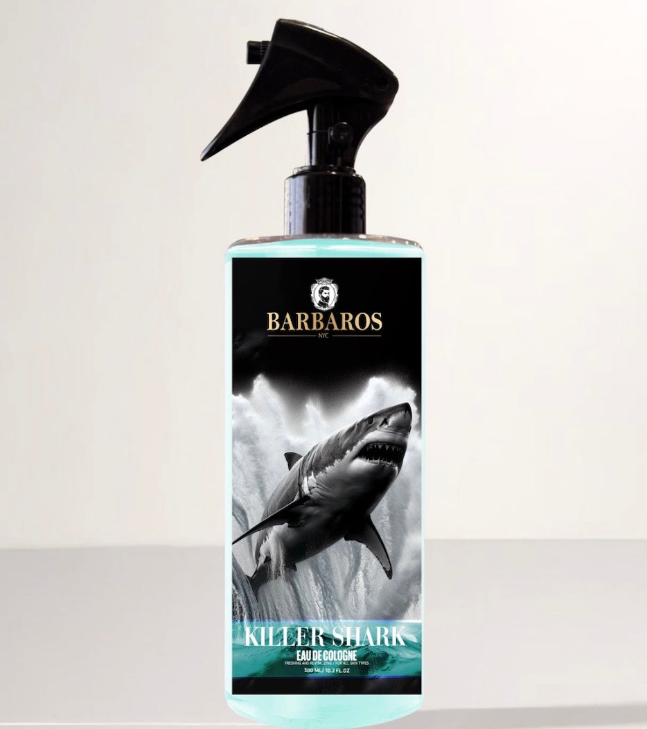 Barbaros Killer Shark Cologne Aftershave - 500ml
