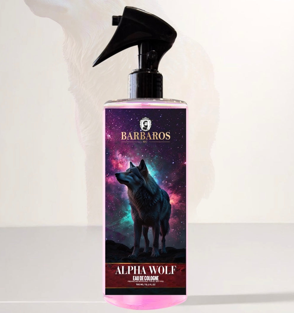 Barbaros Alpha Wolf Cologne Aftershave - 500ml