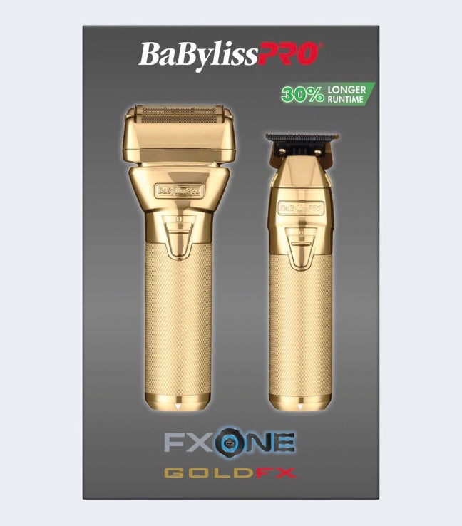 FXONE GOLD TRIMMER & SHAVER COMBO