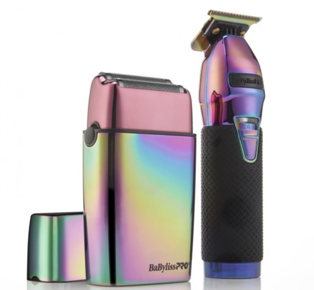 Babyliss Iridescent Chalemeon Trimmer & Shaver Combo