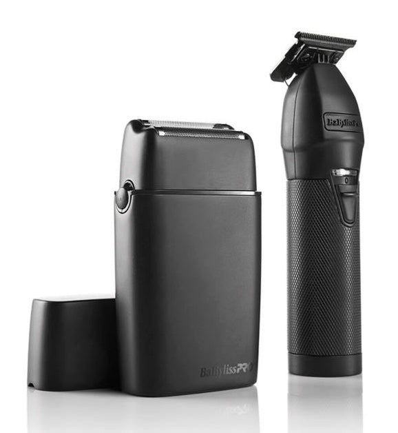 Limited FX Black Trimmer Shaver Duo Set