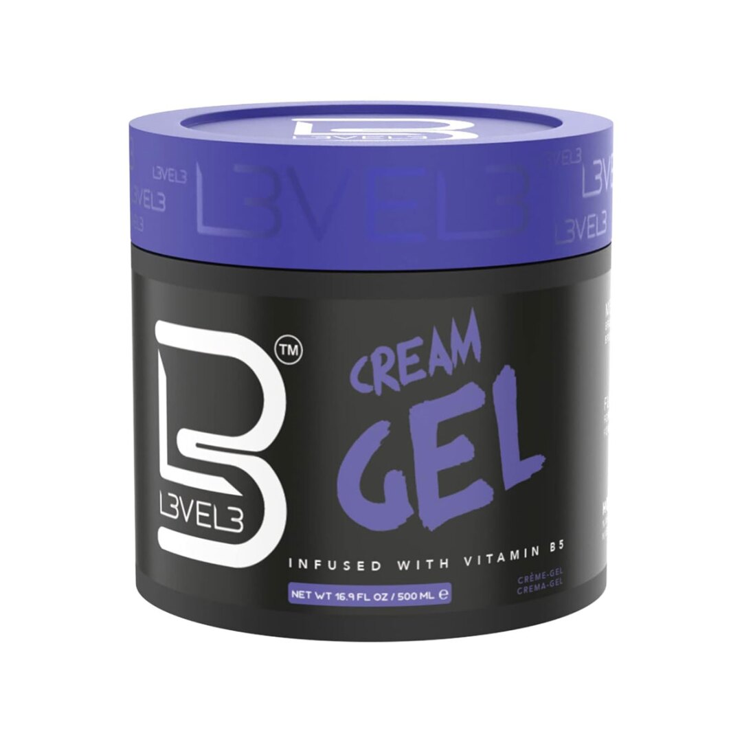 L3VEL3 CREAM HAIR GEL 500ML