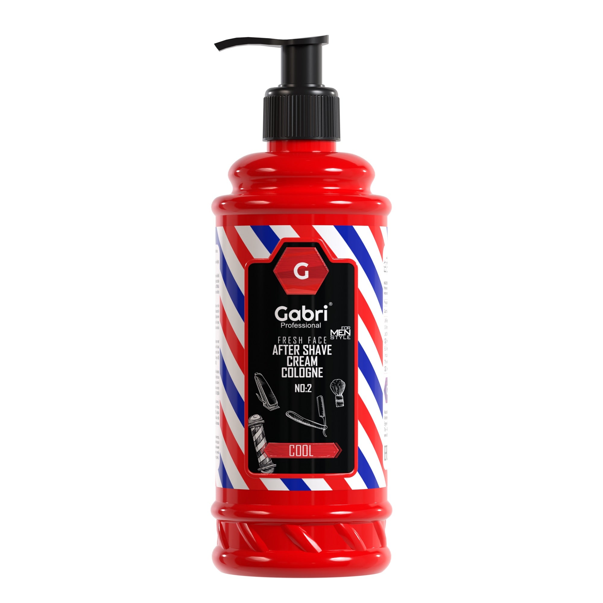 Gabri Professional - After Shave Cream Cologne – Cool No 2