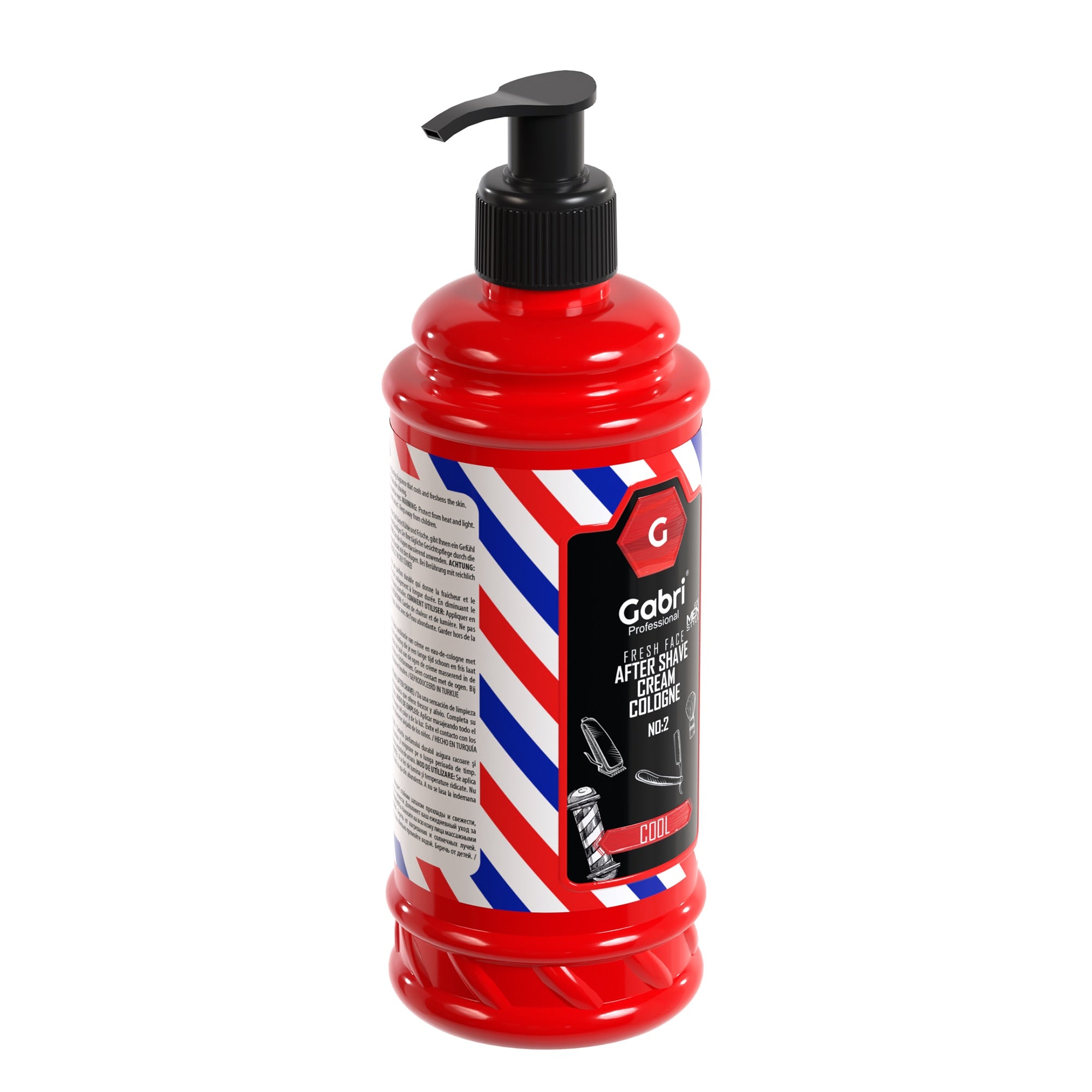 Gabri Professional - After Shave Cream Cologne – Cool No 2