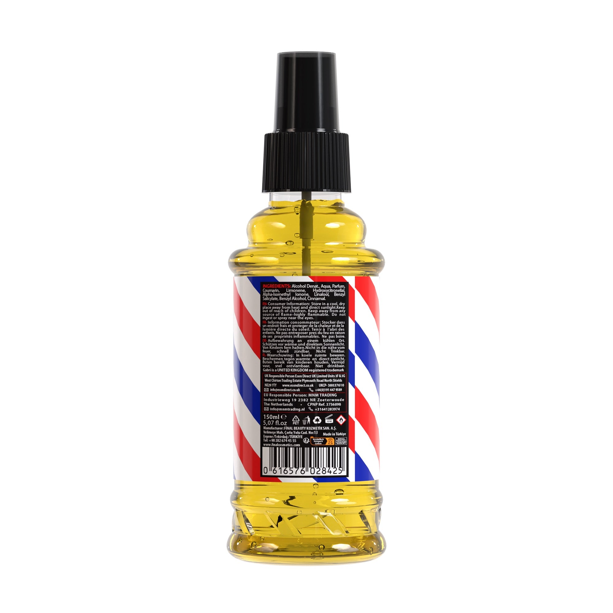 Gabri Professional- Barber Cologne Lemon