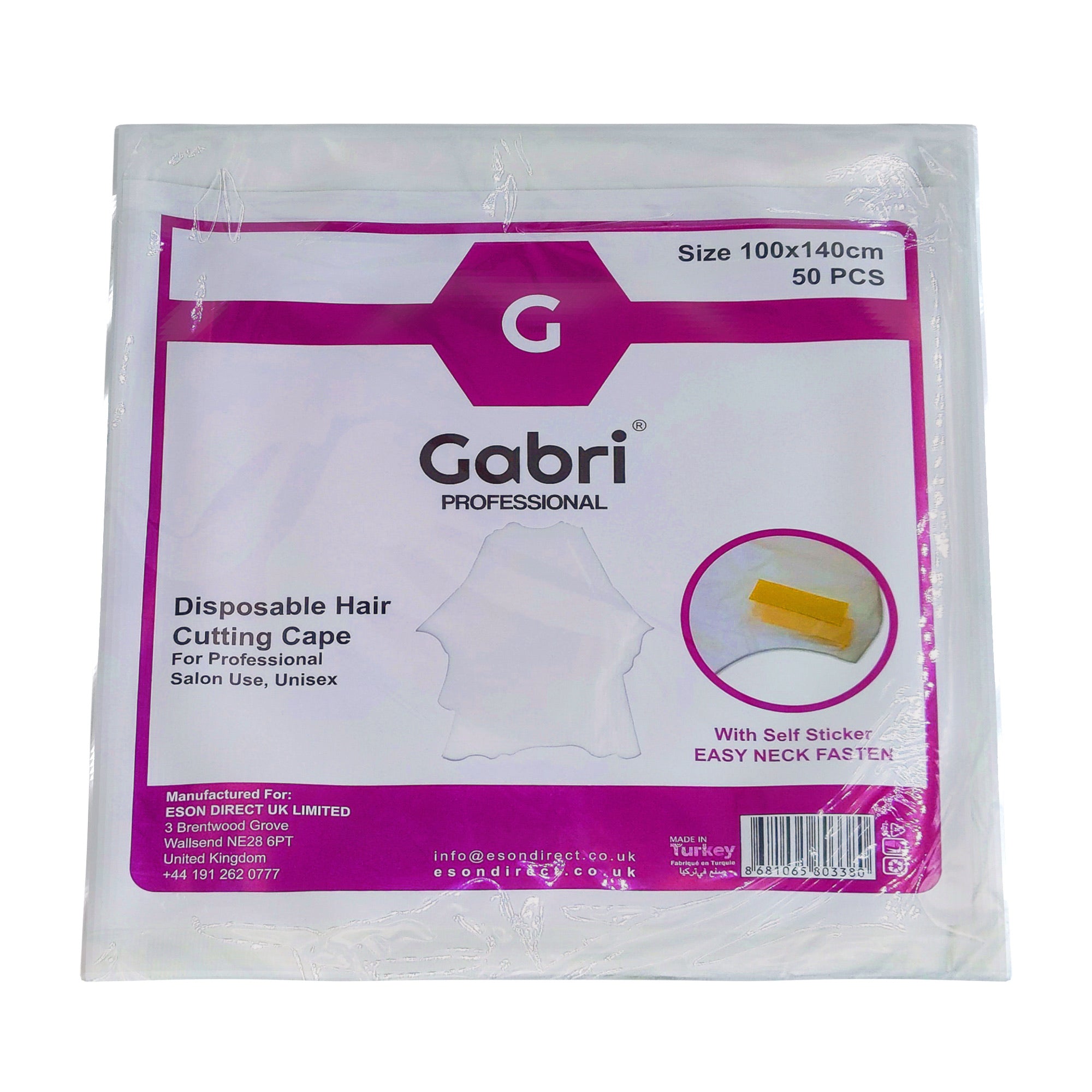 Gabri Professional - Disposable Hair Cutting Cape