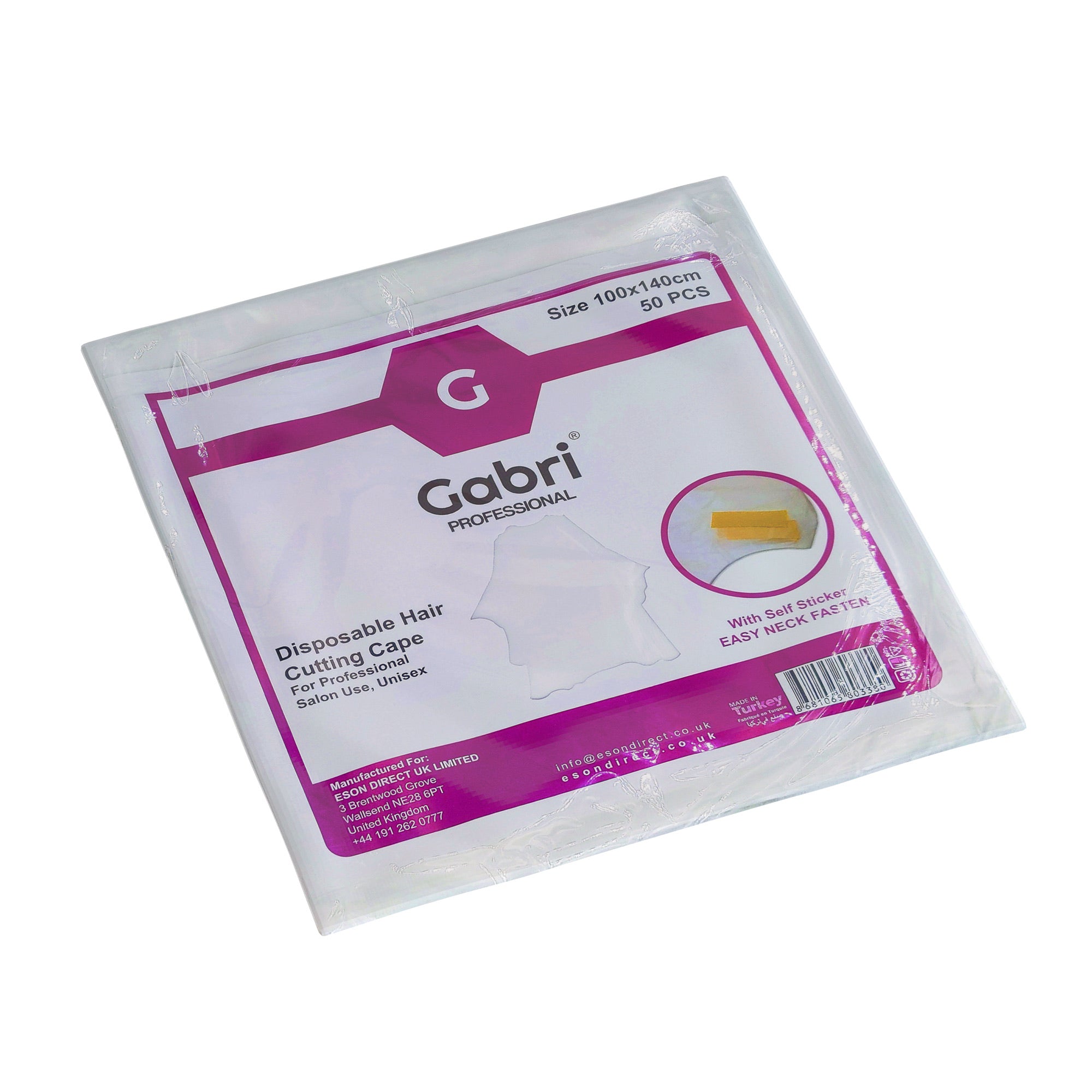 Gabri Professional - Disposable Hair Cutting Cape