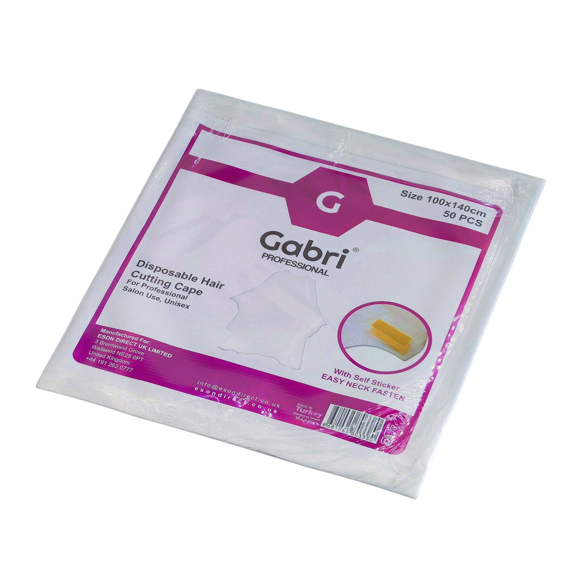 Gabri Professional - Disposable Hair Cutting Cape
