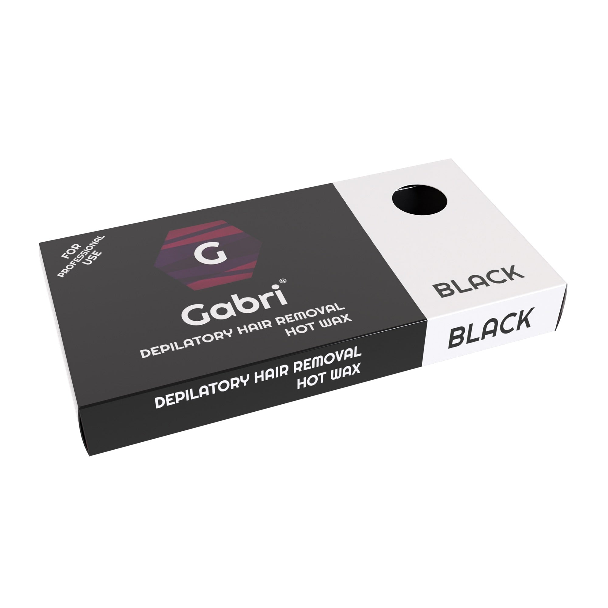 Gabri Professional - Depilatory Hair Removal Hot Wax - Black