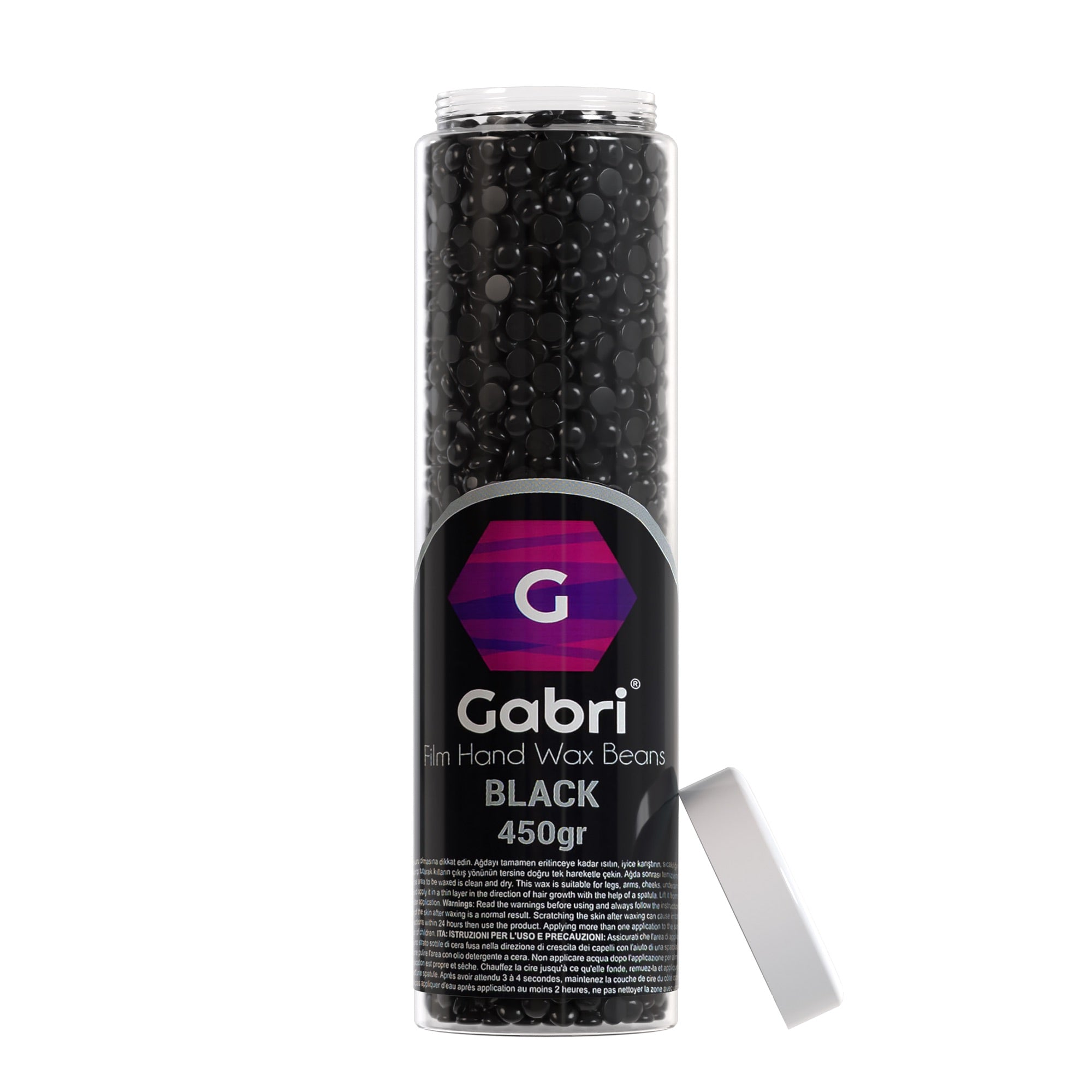 Gabri Professional - Film Hand Mask Wax – Black