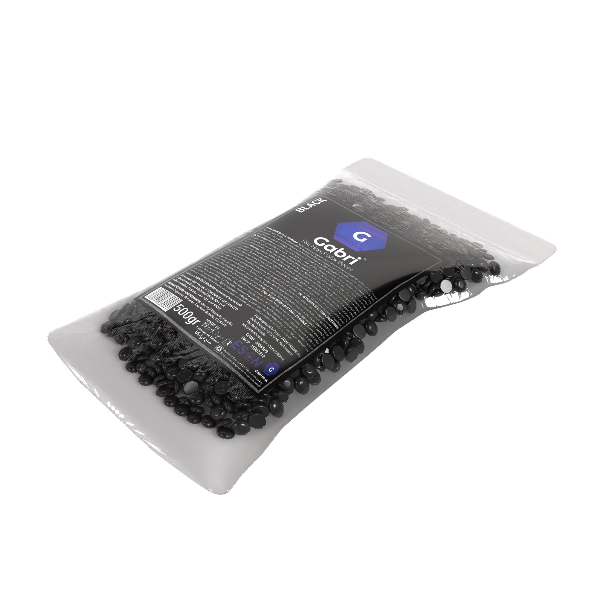 Gabri Professional - Film Hand Wax Beans - Black