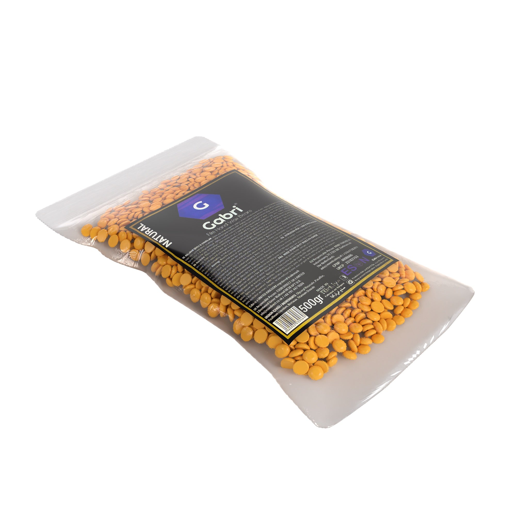 Gabri Professional- Film Hand Wax Beans - Natural