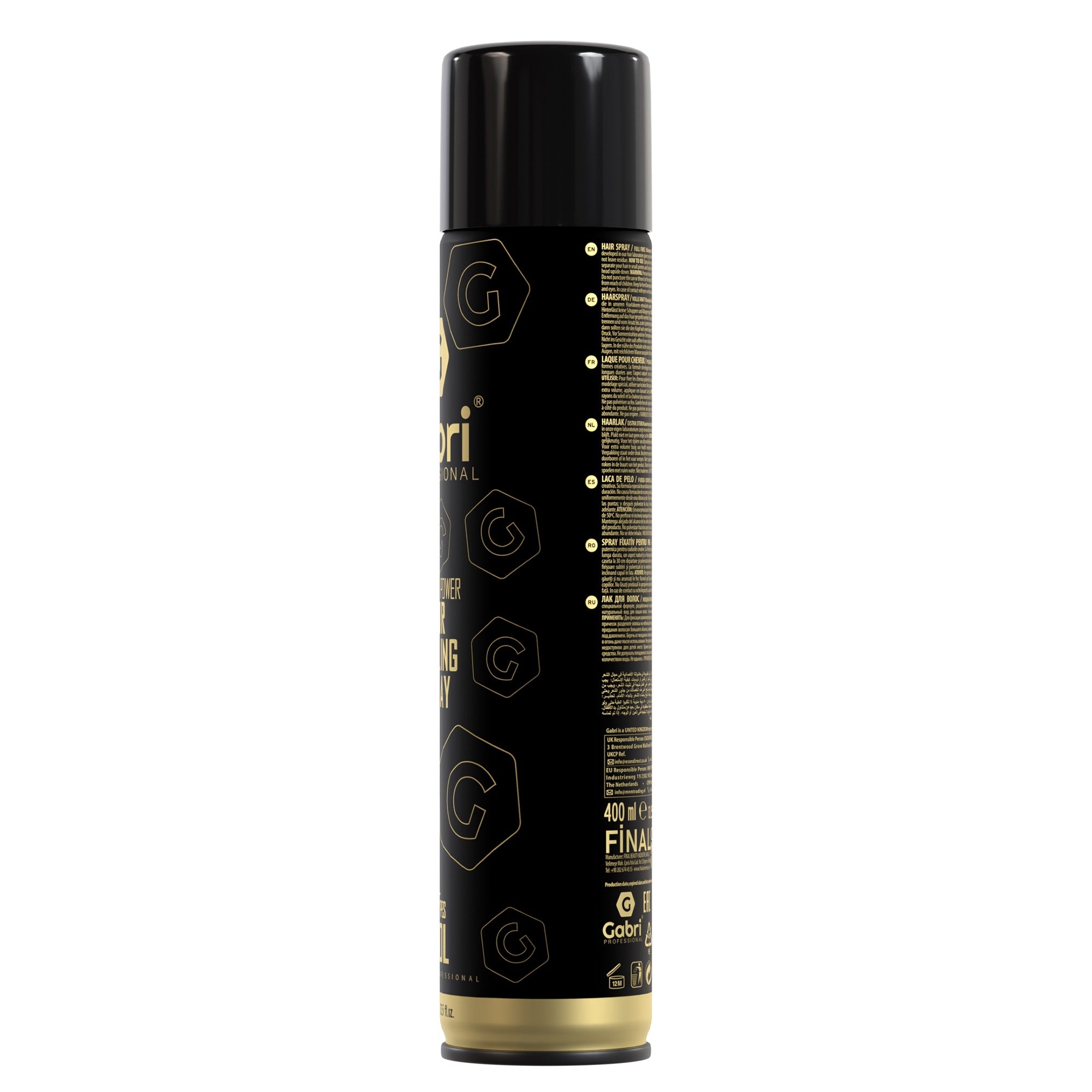 Gabri Professional - Maximum Power Hair Styling Spray – Cool