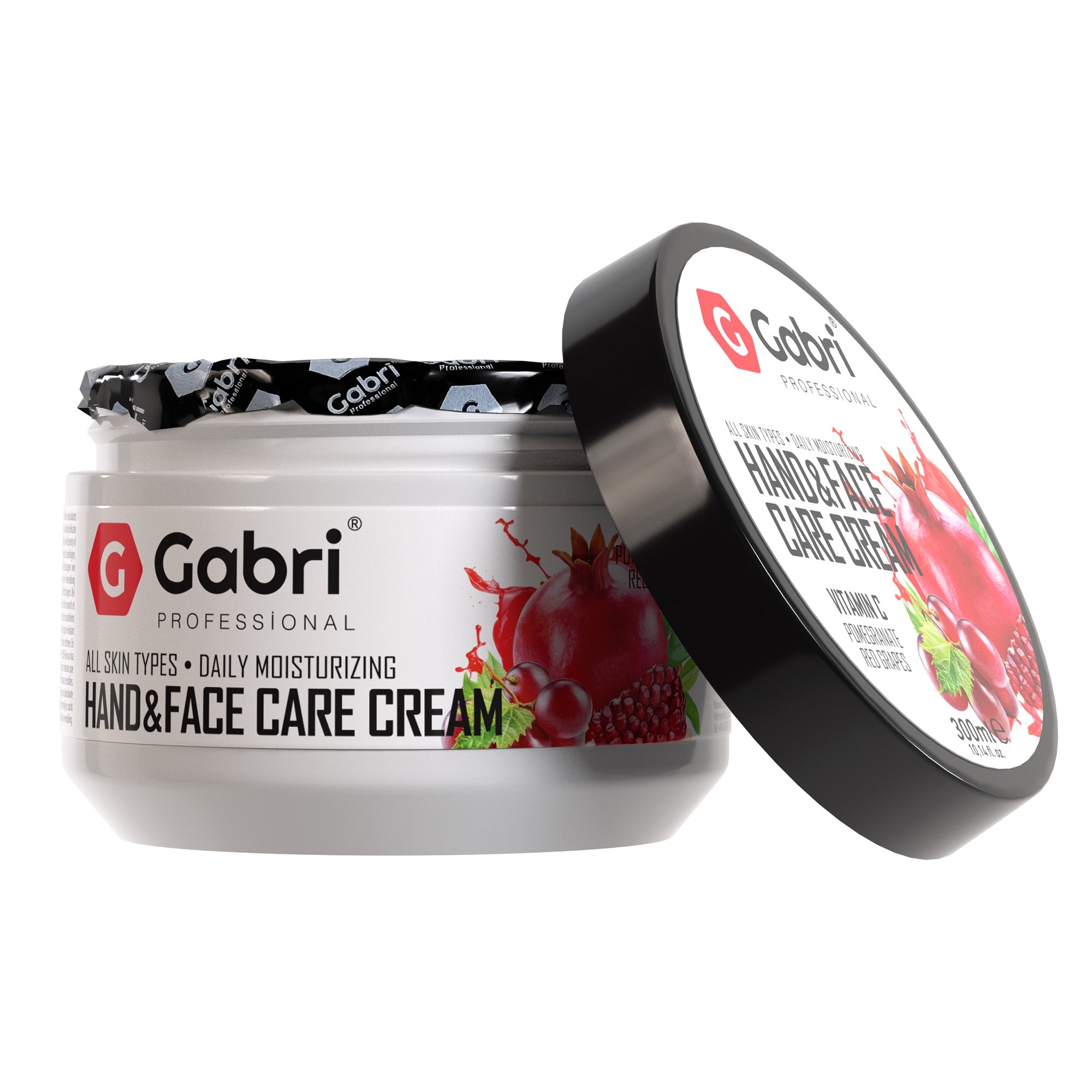 Gabri Professional - Hand & Face Care Cream – Pomegranate & Red Grape