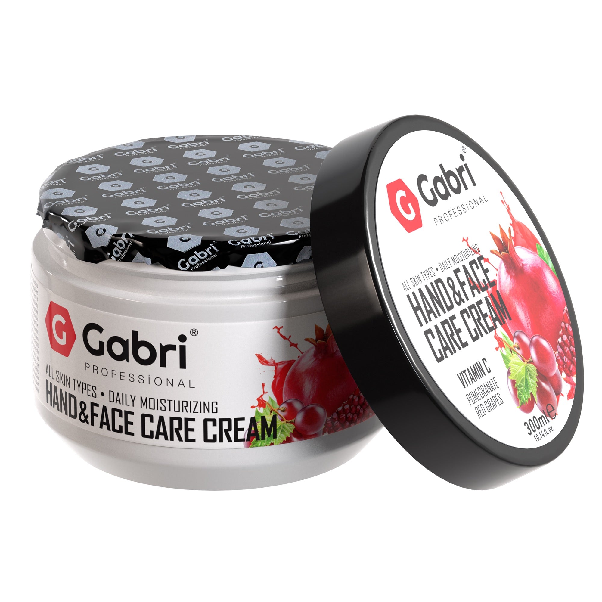 Gabri Professional - Hand & Face Care Cream – Pomegranate & Red Grape