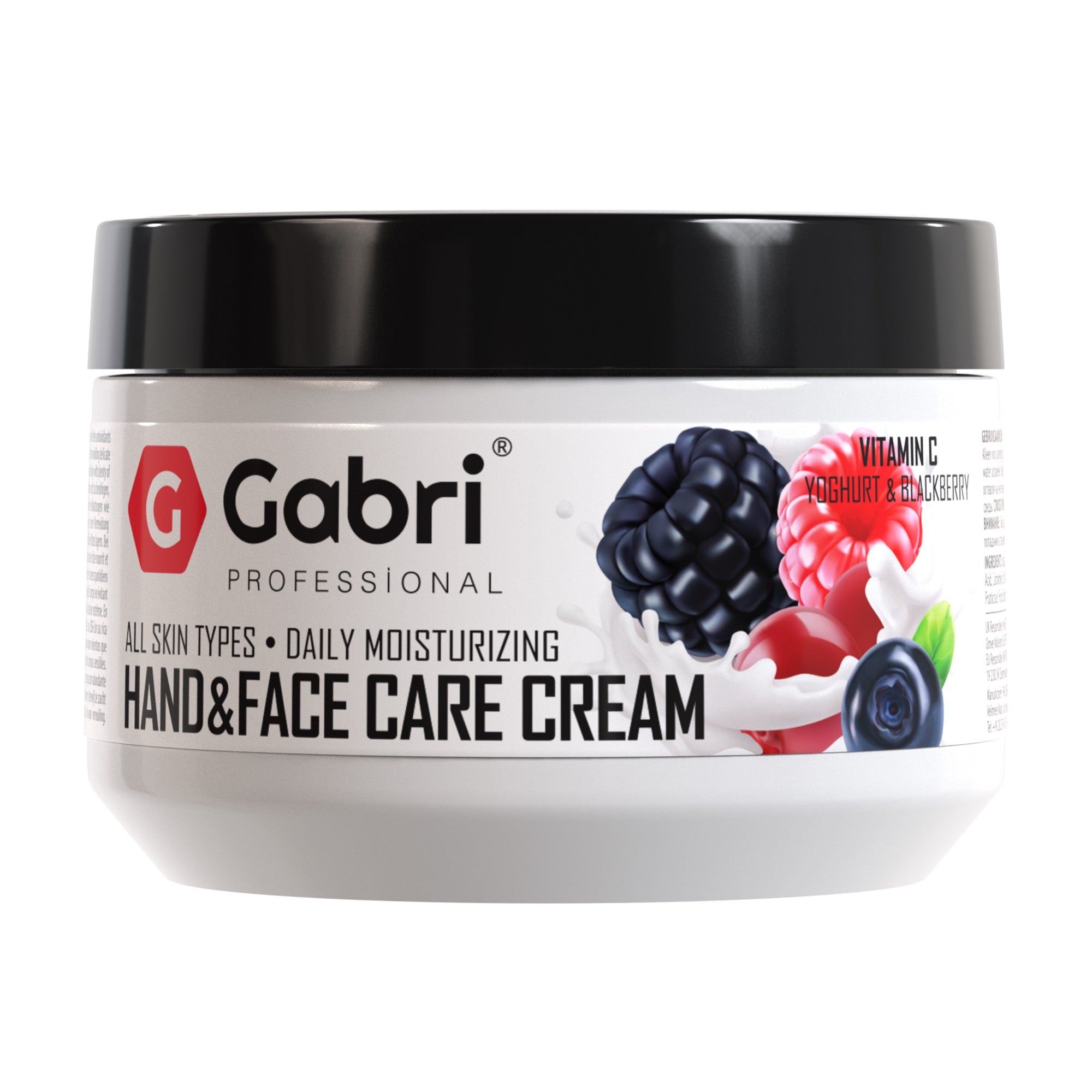 Gabri Professional - Hand & Face Care Cream – Yoghurt & Blackberry