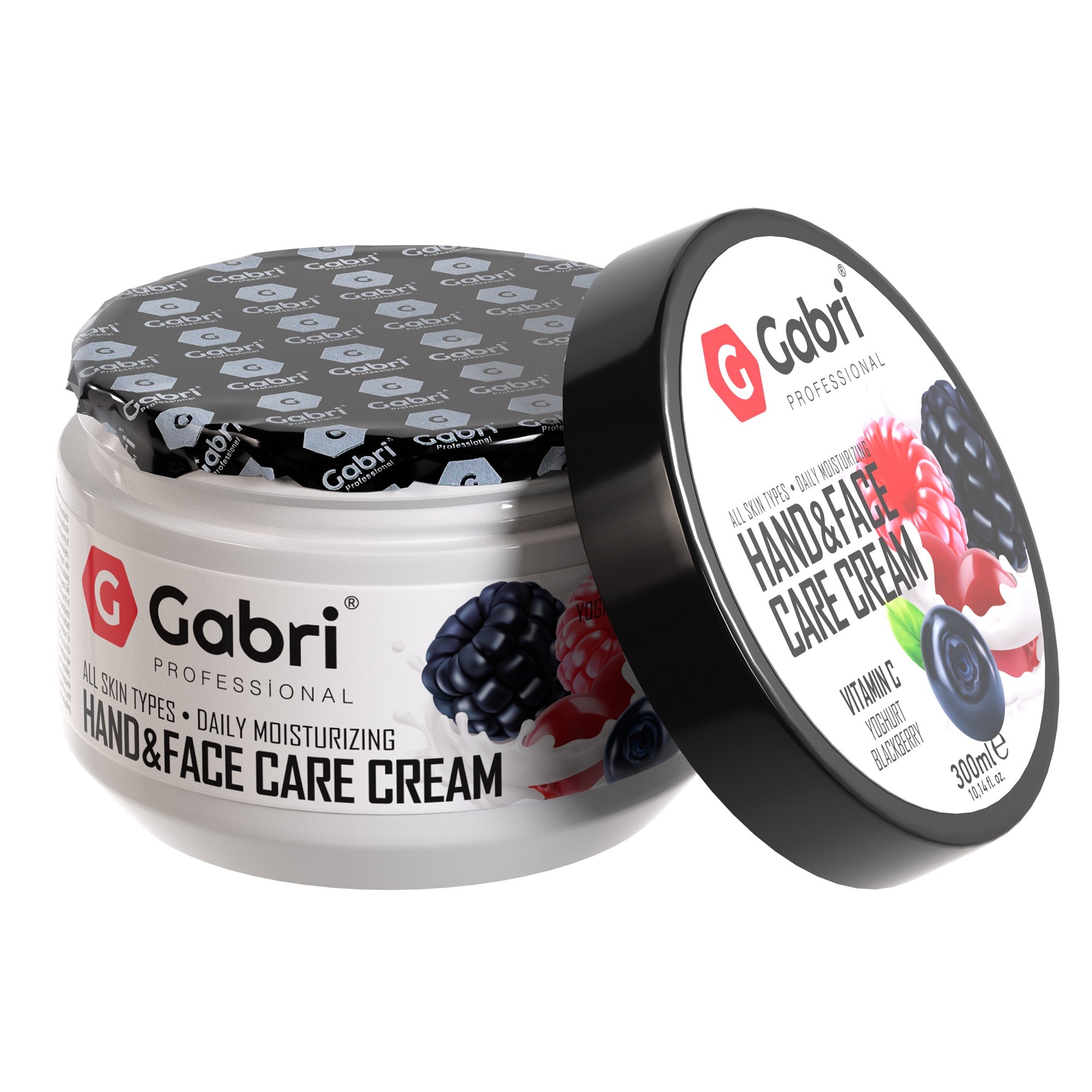 Gabri Professional - Hand & Face Care Cream – Yoghurt & Blackberry