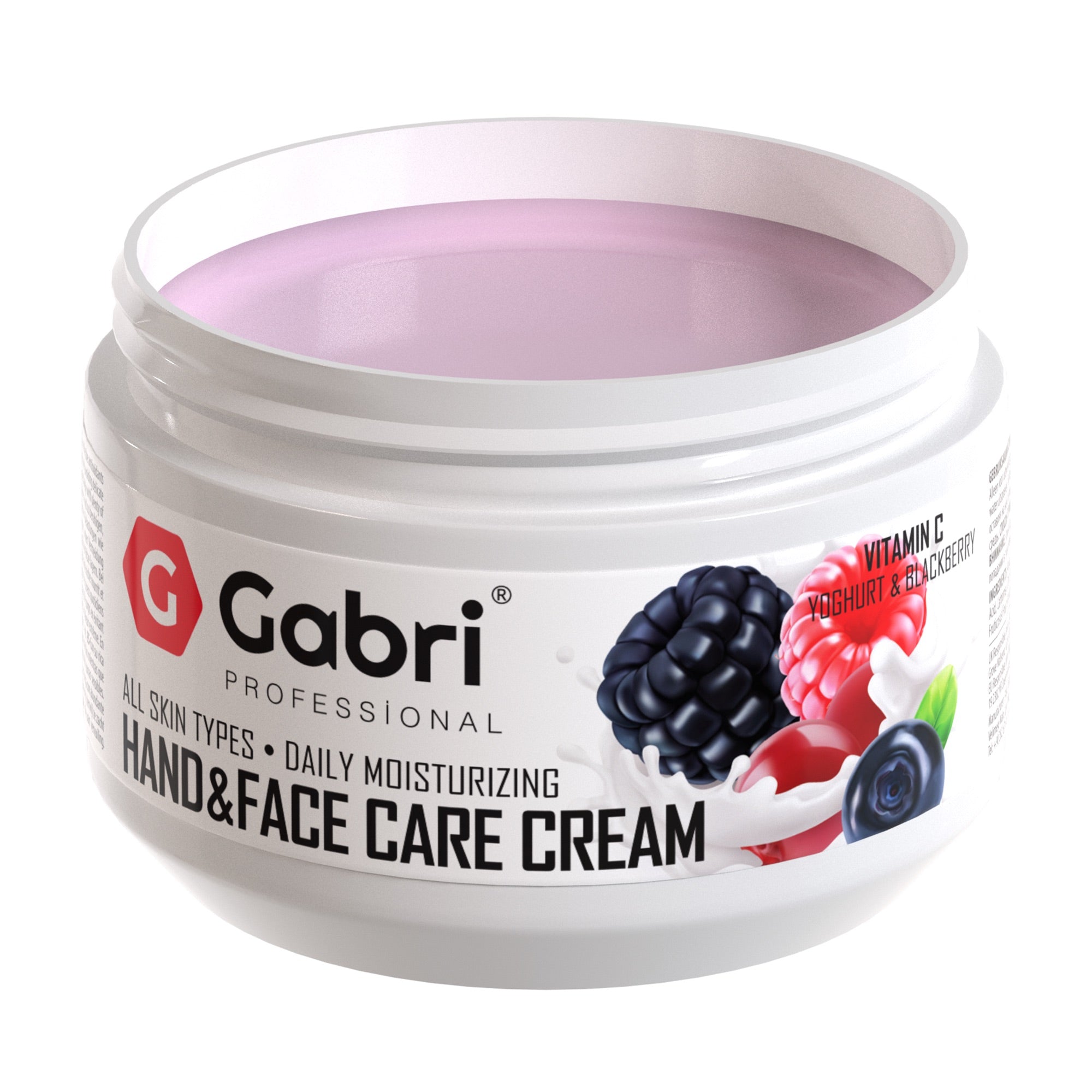 Gabri Professional - Hand & Face Care Cream – Yoghurt & Blackberry