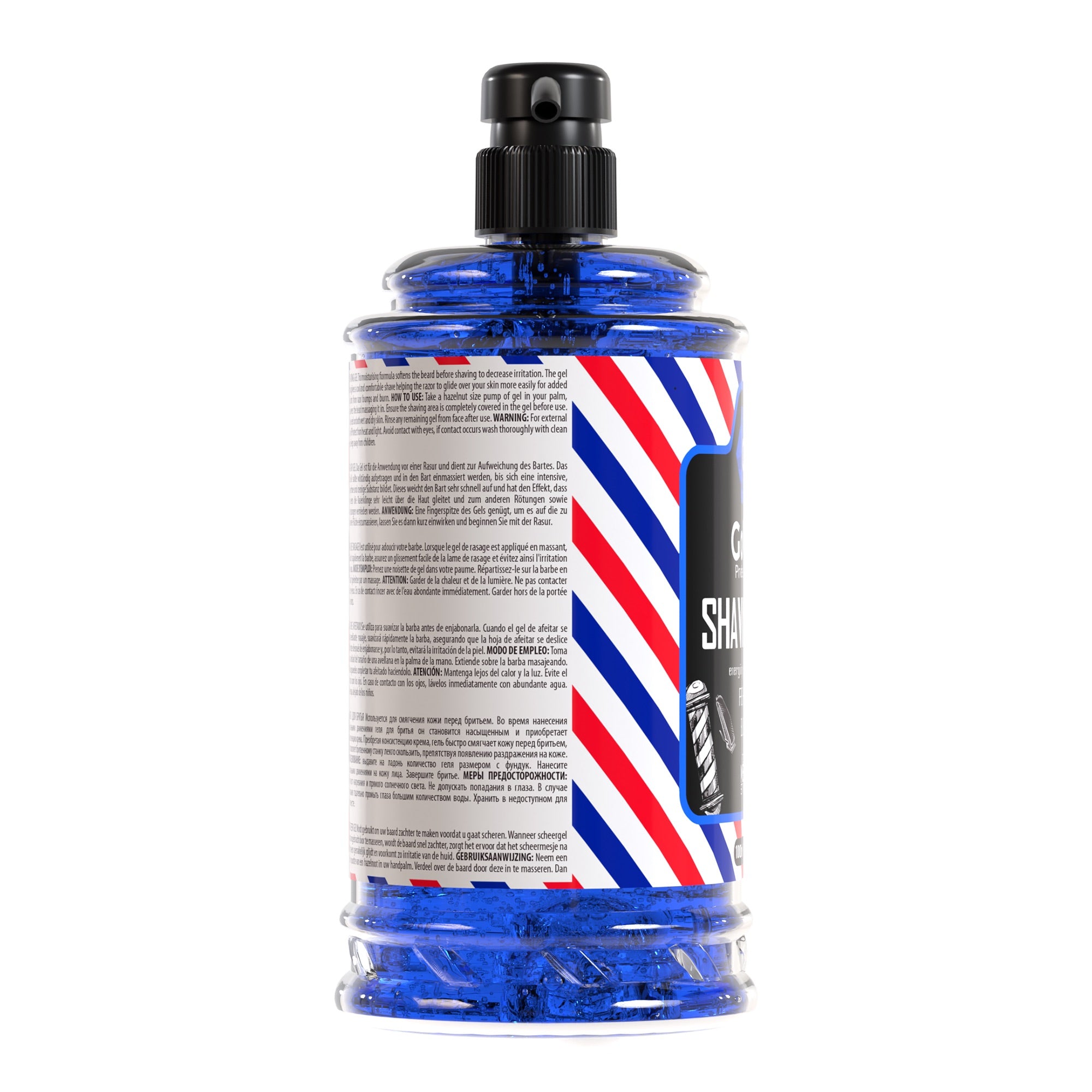 Gabri Professional - Shaving Gel - Fresh Face - Blue Ice