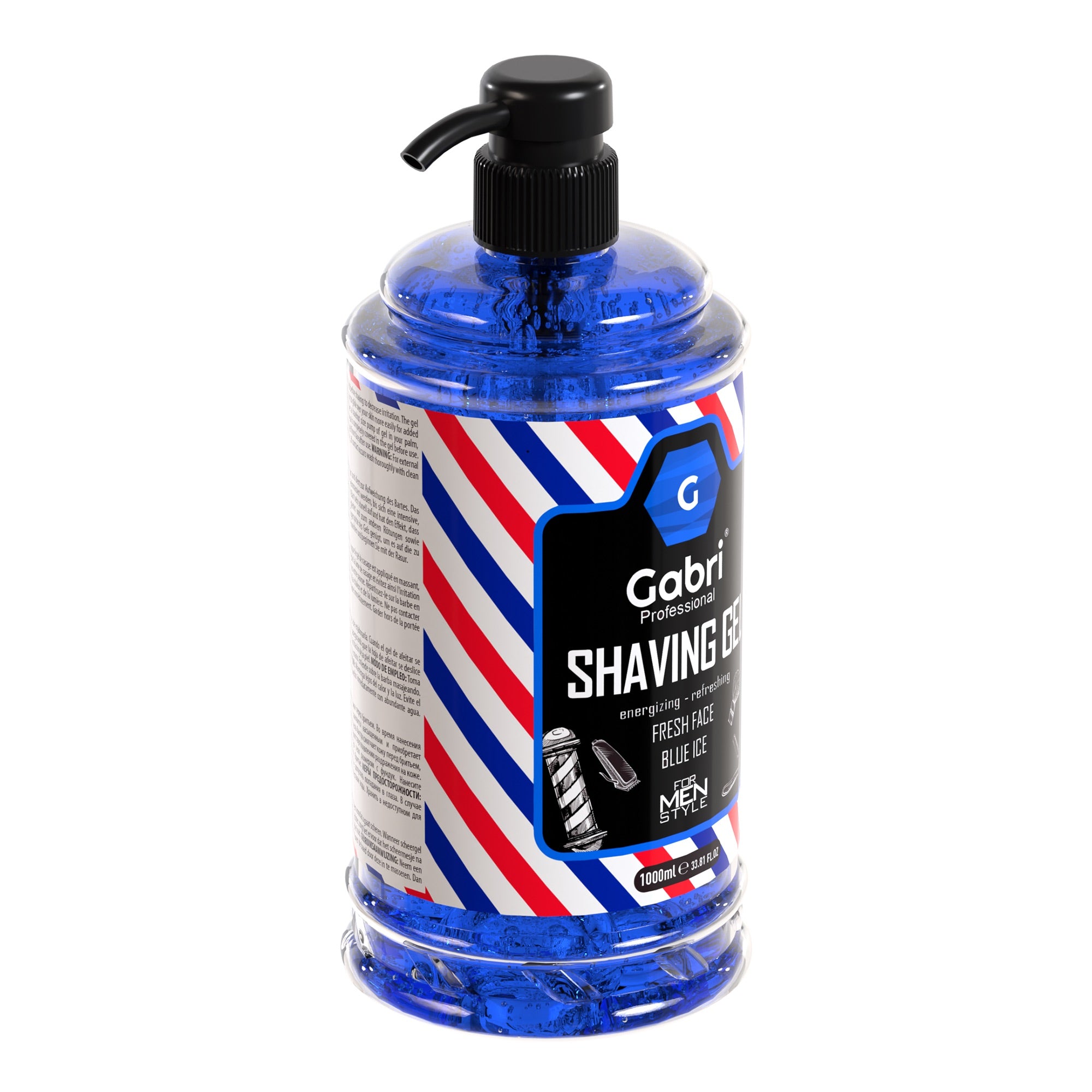 Gabri Professional - Shaving Gel - Fresh Face - Blue Ice