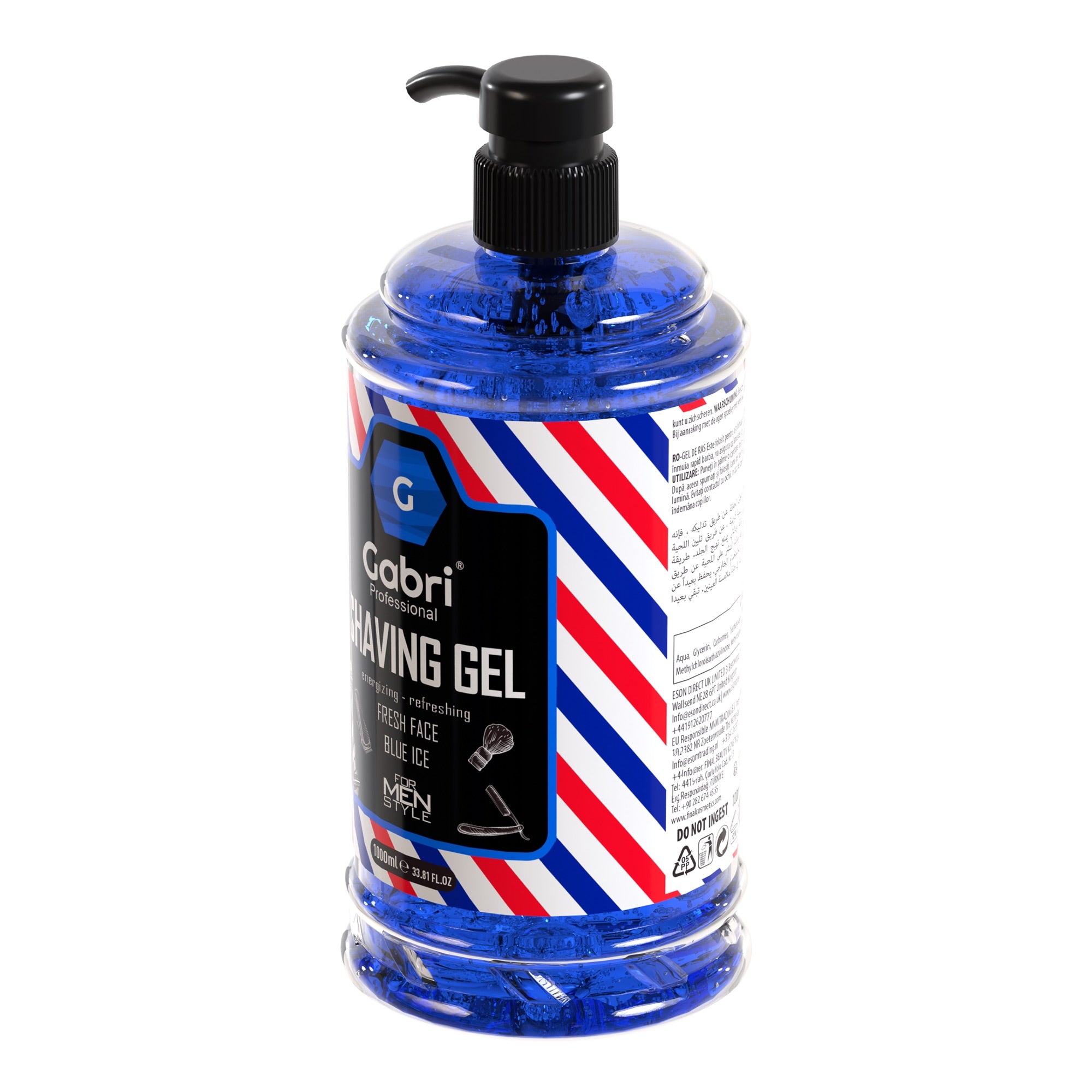 Gabri Professional - Shaving Gel - Fresh Face - Blue Ice