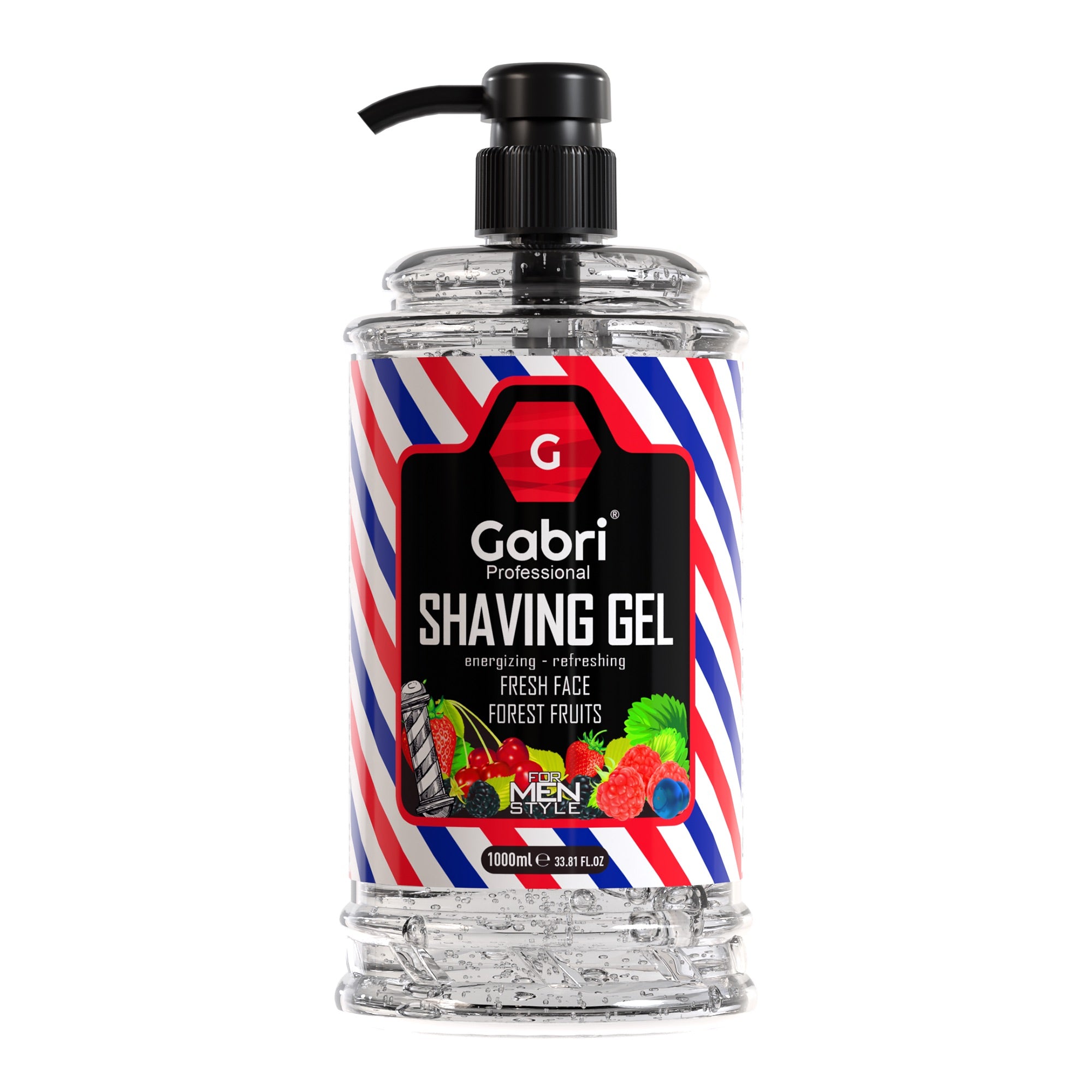 Gabri Professional - Shaving Gel - Fresh Face - Forest Fruits