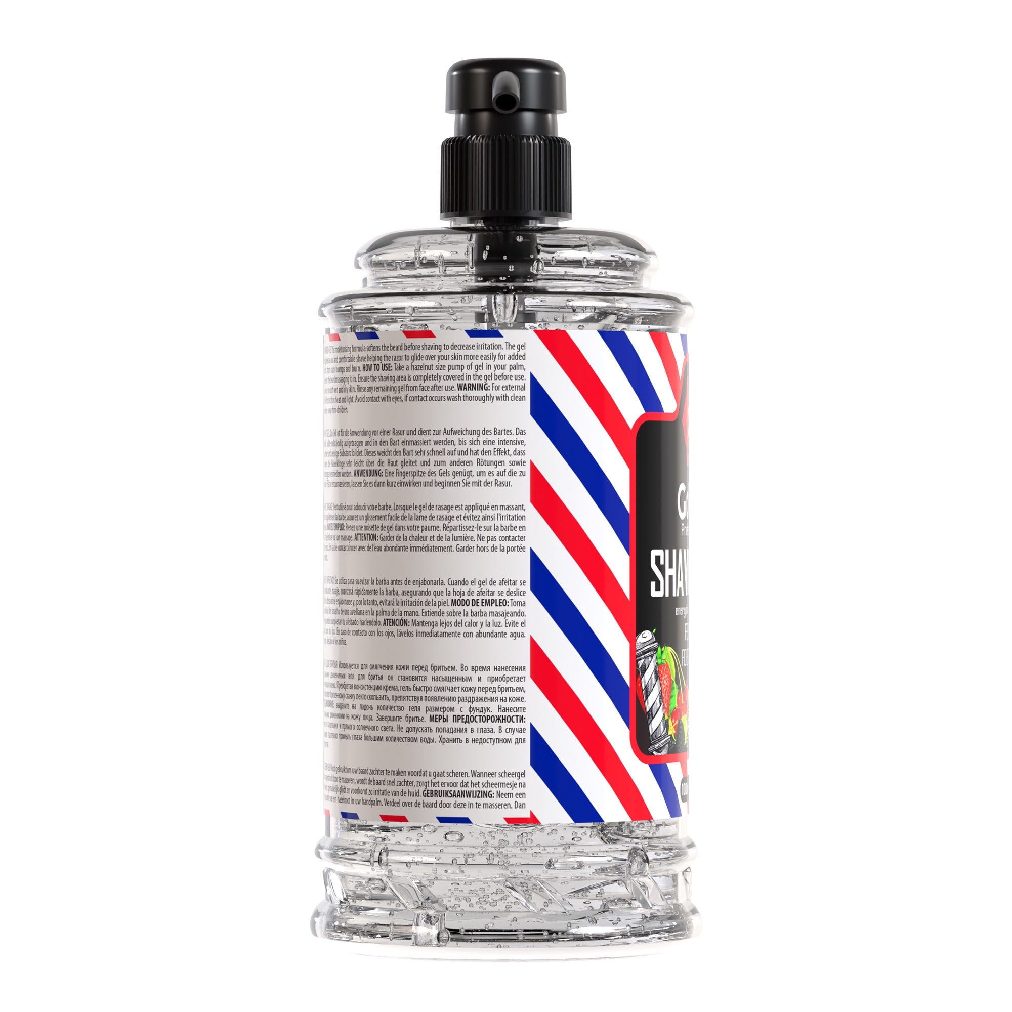 Gabri Professional - Shaving Gel - Fresh Face - Forest Fruits