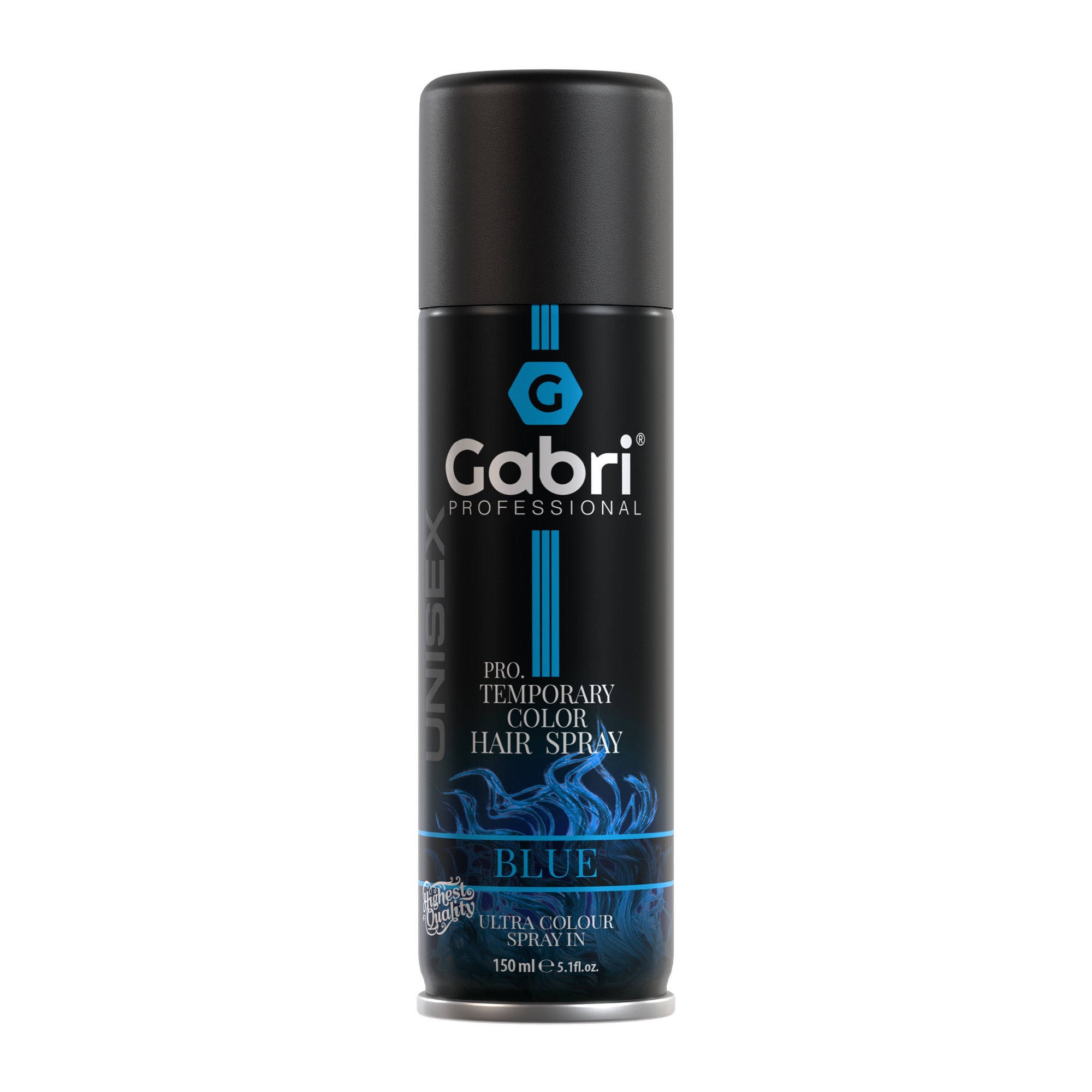 Gabri Professional - Pro Temporary Colour Hair Spray - Blue