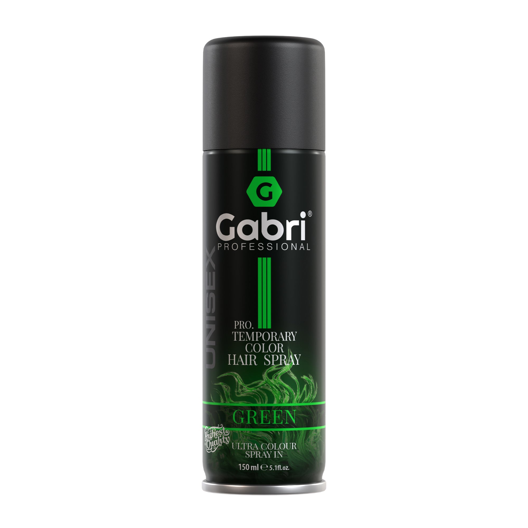 Gabri Professional - Pro Temporary Colour Hair Spray - Green