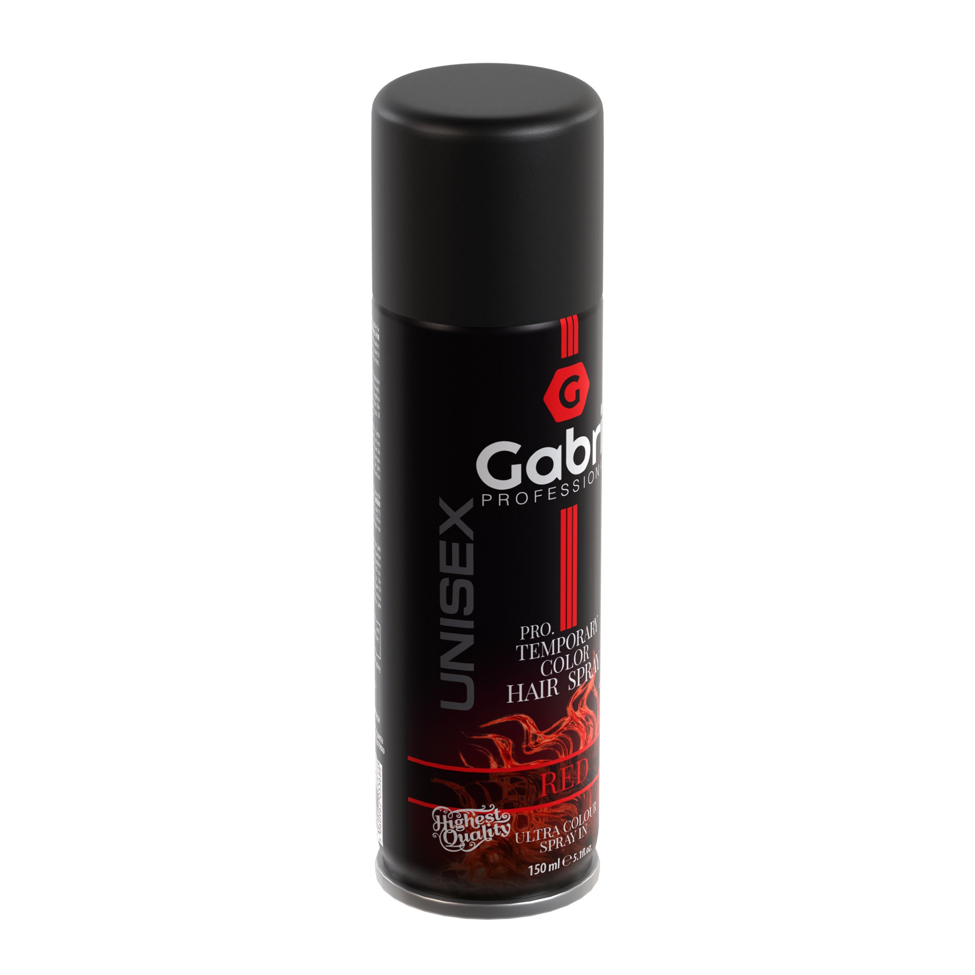 Gabri Professional - Pro Temporary Colour Hair Spray - Red
