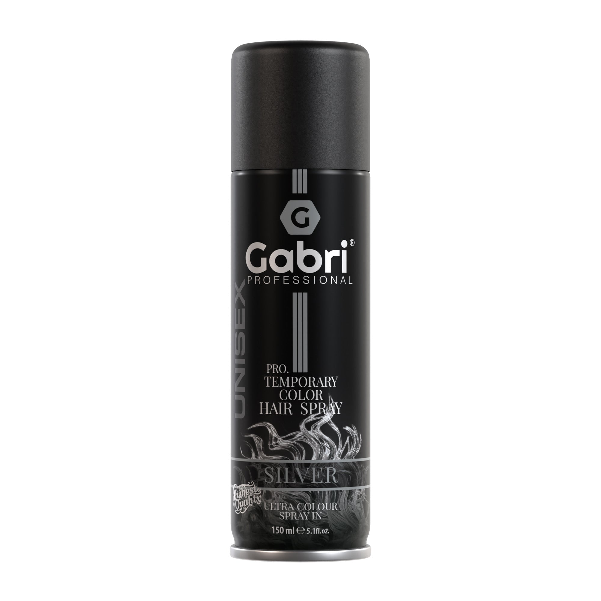 Gabri Professional - Pro Temporary Colour Hair Spray - Silver