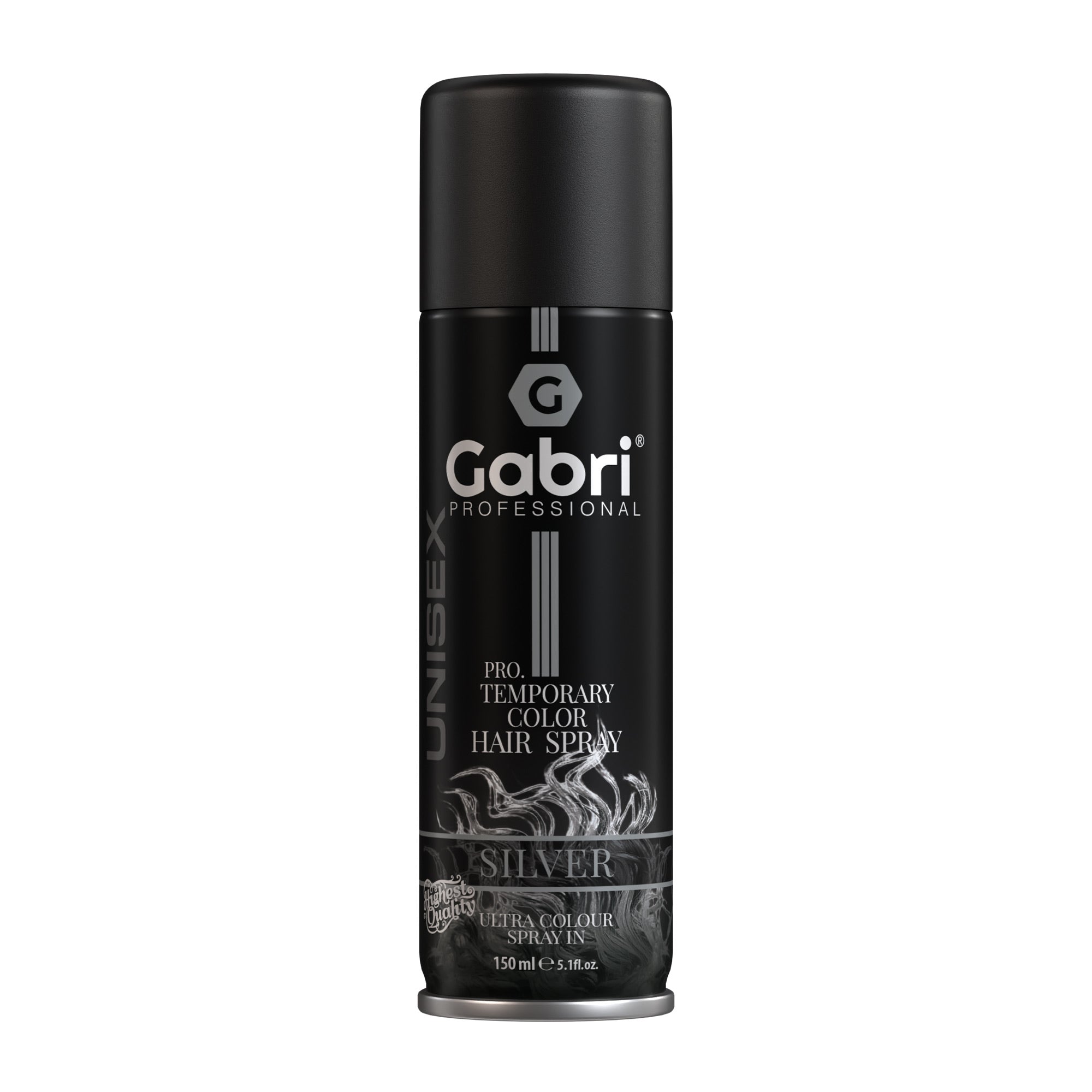 Gabri Professional - Pro Temporary Colour Hair Spray - Silver