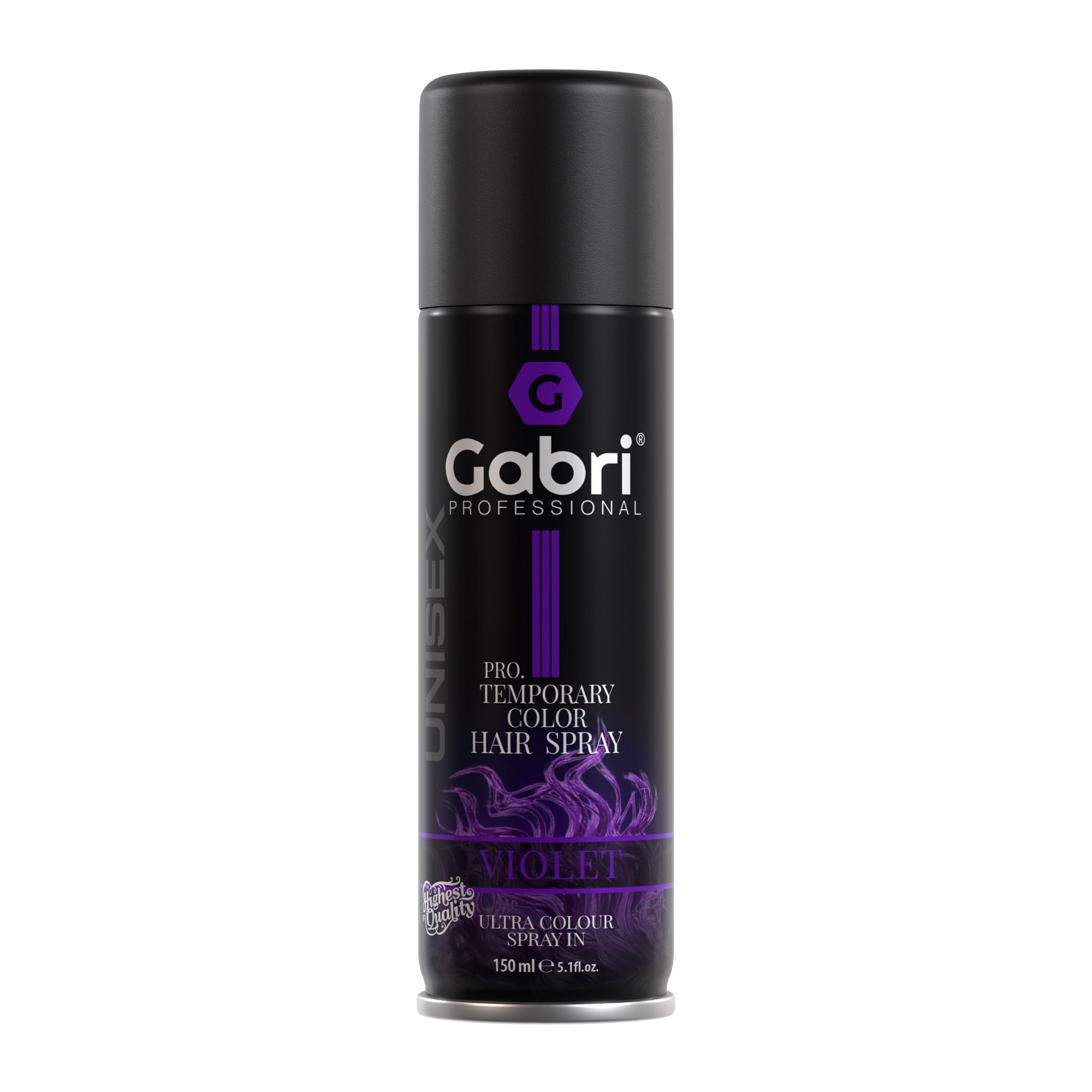 Gabri Professional - Pro Temporary Colour Hair Spray - Violet