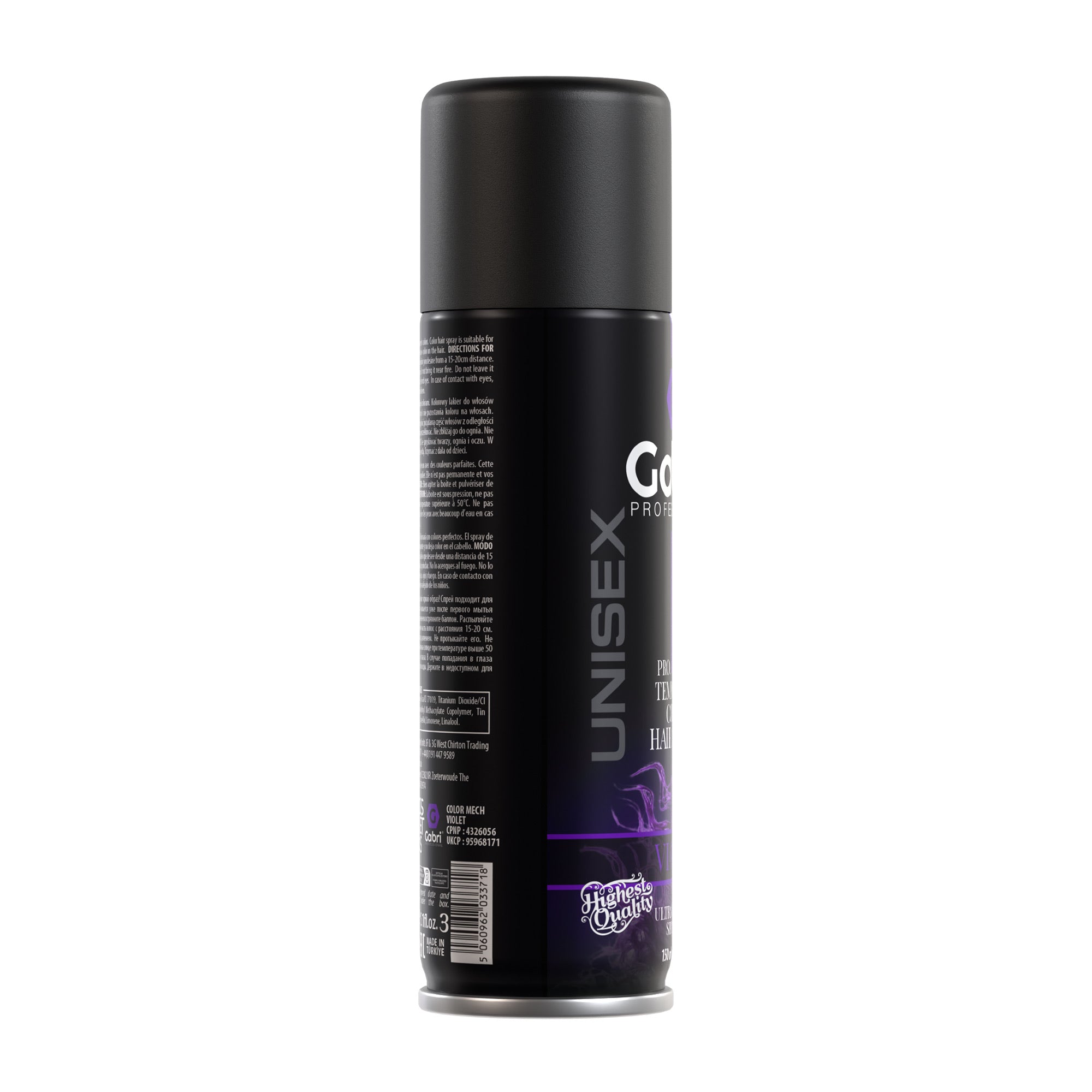 Gabri Professional - Pro Temporary Colour Hair Spray - Violet