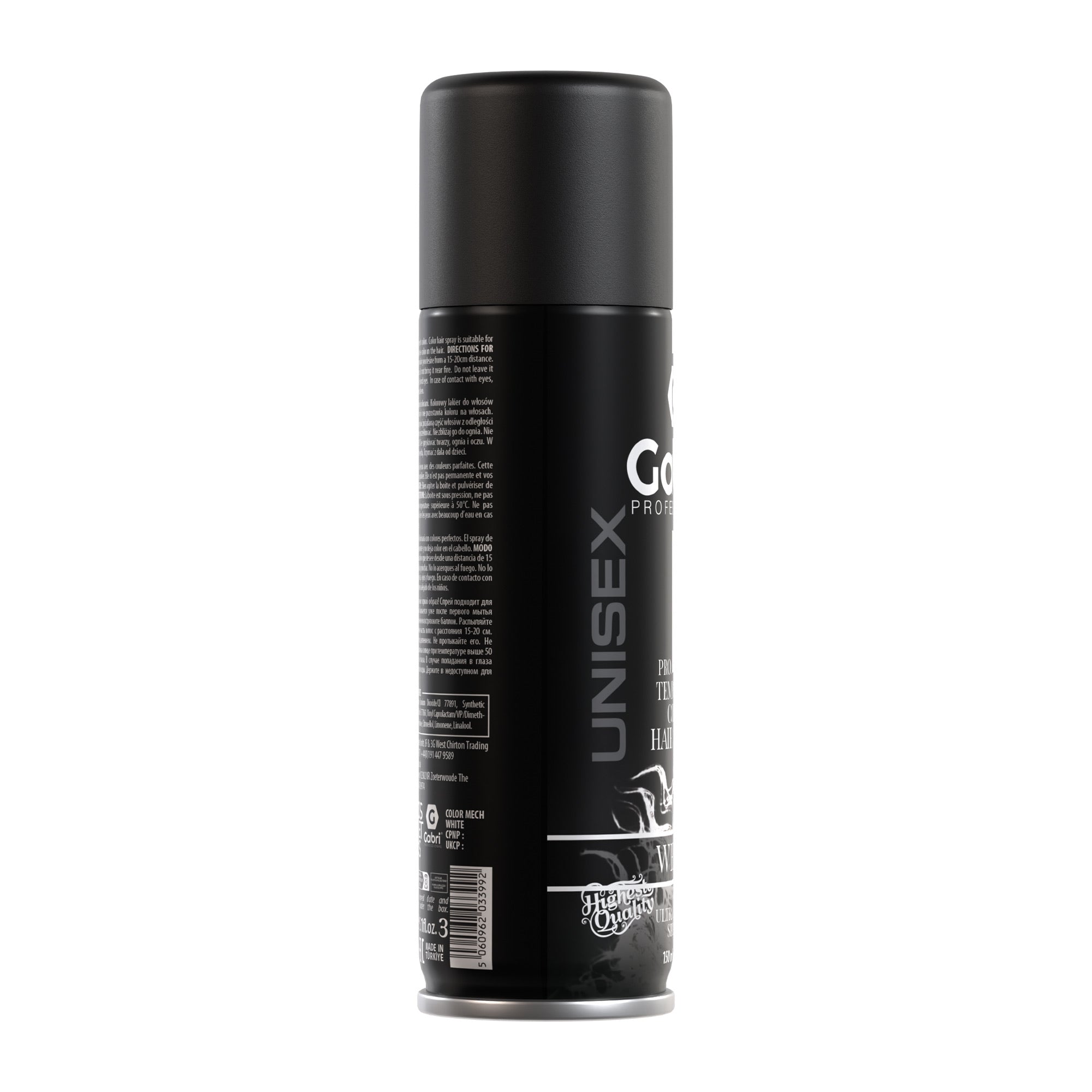 Gabri Professional - Pro Temporary Colour Hair Spray - White