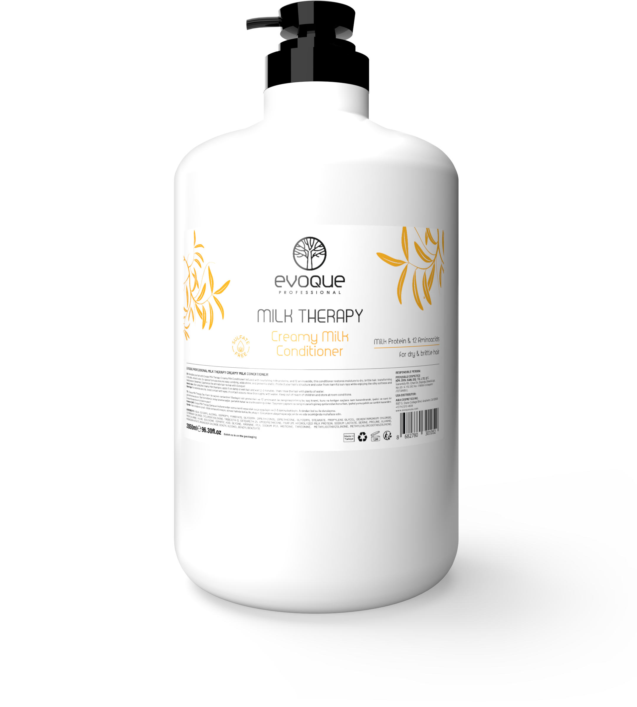 Milk Therapy Moisturizing Conditioner 2.8L (96.37oz)