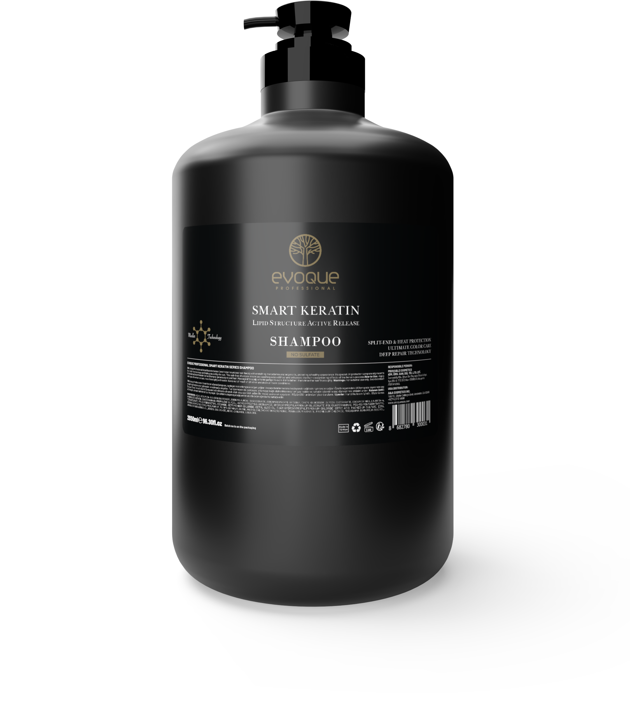 Smart Keratin Reconstructing Shampoo 2.8L (96.37oz)